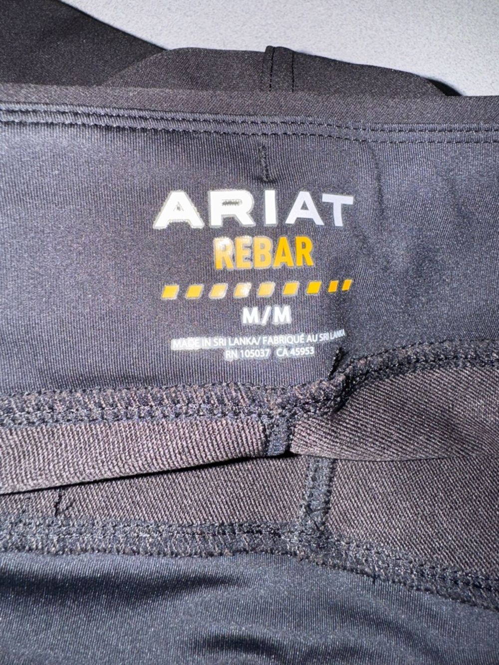 Ariat Women’s Rebar Durastr Utility Legging/Pant, Med, Phone Pocket, Black NWT - Picture 7 of 12